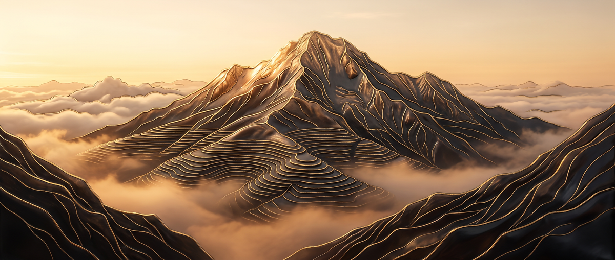 Week 11-12 banner: Andean mountain summit bathed in sunrise gold light